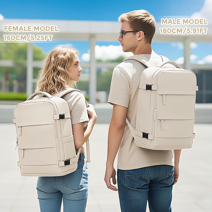 coowoz Travel Backpack For Women Men, Carry On Backpack, Hiking Backpacks - Image 3