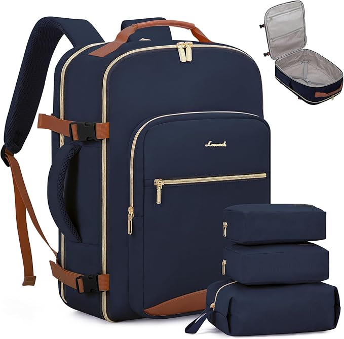 LOVEVOOK Travel Backpack for Women & Men 40L, Airline Approved Carry On by LOVEVOOK