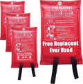 Inf-way Fire Blanket, 39.3''*39.3'' Fiberglass Fire Flame Retardent Emergency by Inf-wayFocusonPersonalProtectiveProducts