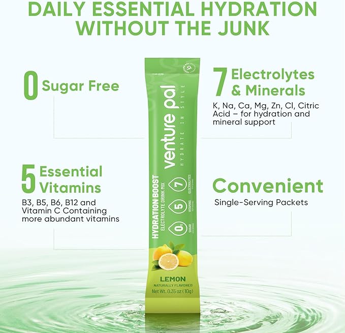 Venture Pal Sugar Free Electrolytes Powder Packets - Image 4