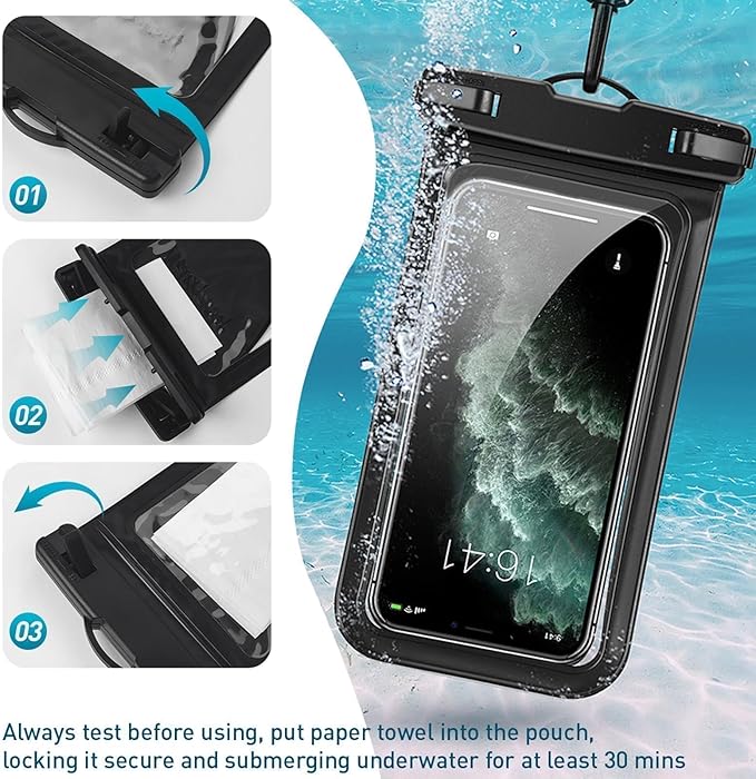 Universal Waterproof Phone Case, - Image 5