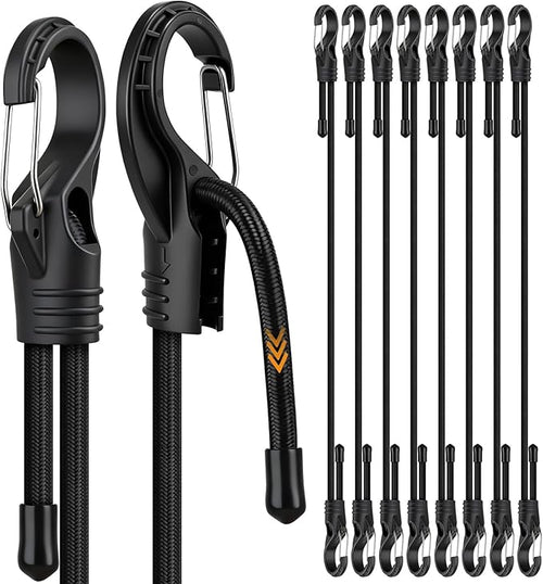 8-Piece 48-inch Adjustable Bungee Cords by ELEAD