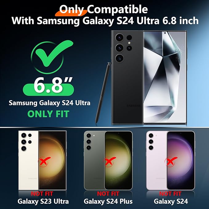 2025 New for Samsung Galaxy S24 Ultra Case Waterproof, Full Body Phone Case for - Image 2