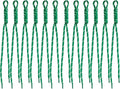 Paracord Keychain Paracord Bag Charm 12pcs Braided Nylon Rope Keychain Cord by Cmidy