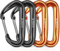 B-Mardi Carabiner Clips Heavy Duty 12kN-Lightweight Locking Carabiners by B-Mardi