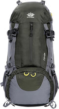 WoneNice 50L Waterproof Hiking Backpack by WoneNice