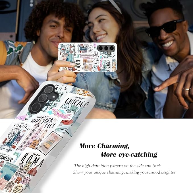 Compatible for Samsung Galaxy A57 5G Case, Dual Layer Heavy Duty 2 in 1 - Image 4