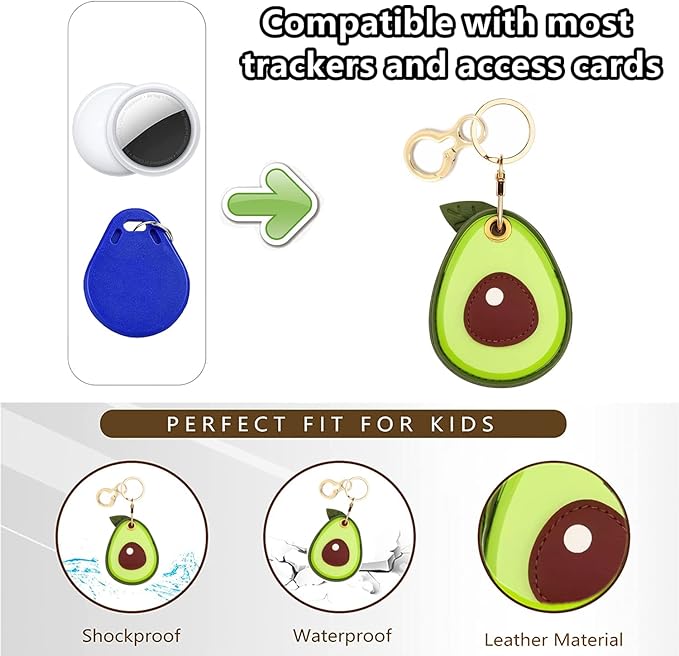 Leather Keychain Holder Case Compatible - Image 3