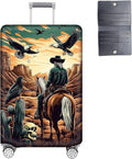 Luggage Cover Protector for 19-20 Inch Suitcases, TSA Approved Elastic Travel by Unknown