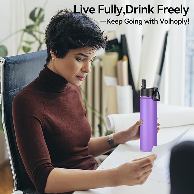 Volhoply 24oz Insulated Water Bottle - Image 7