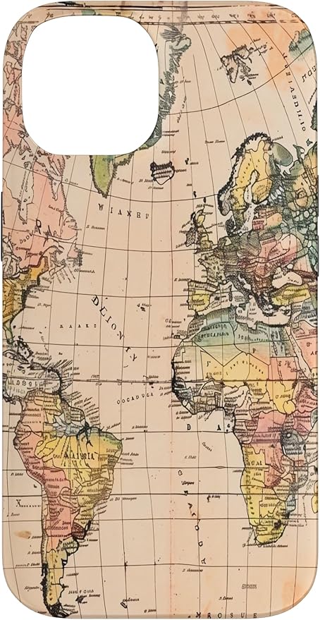 World Map, Old Map of the World Case by Unknown
