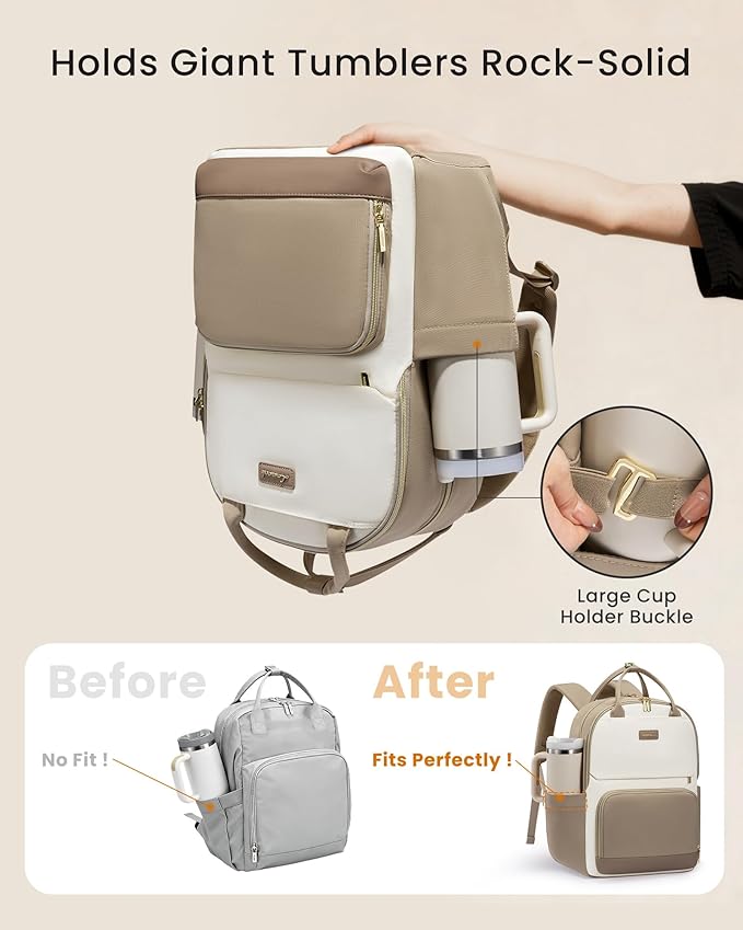 LOVEVOOK Laptop Backpack for Women - Image 2
