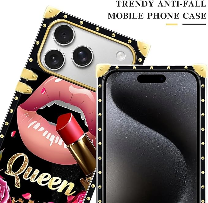 for iPhone 17 Pro Max Case Luxury Golden Decoration - Image 4