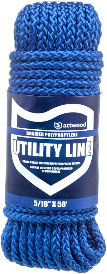 Attwood Neon Colored Diamond Braided Polypropylene Marine Utility Cord - Image 4
