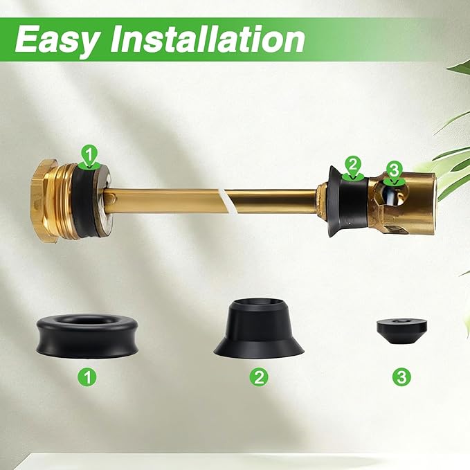 2 Sets of Outside Wall Faucet Repair Seal Kit Compatible - Image 6