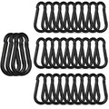 30PCS M8 Heavy Duty Carabiner Clip, 3Inch Snap Hook Quick Link Carabiner Clips by XHAMXE