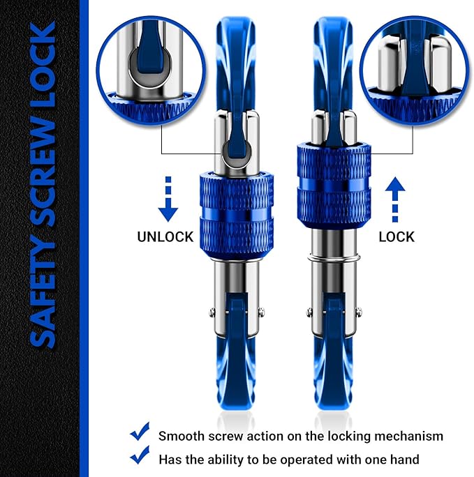 Rhino Produxs 12kN Heavy Duty Carabiner Clips, - Image 4