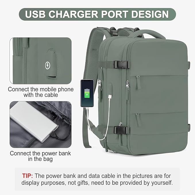Extra Backpack For Traveling On Airplane Travel Backpack For Women Men Airline - Image 6