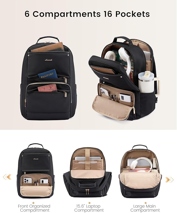 LOVEVOOK Laptop Backpack for Women - Image 3