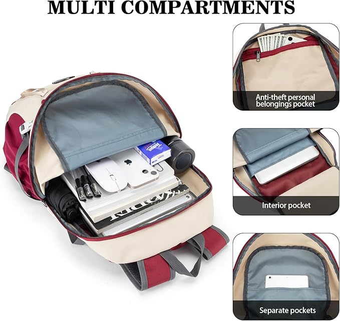 BAGPARKK Hiking Backpack, Large 35L Travel Backpacks - Image 2