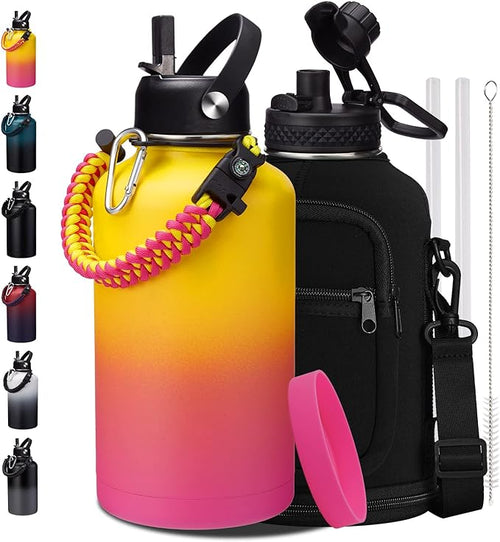 64 oz Insulated Water Bottle - by VICKNIY