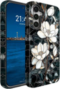 Compatible for Samsung Galaxy S25 FE 5G Case, Dual Layer Heavy Duty 2 in 1 by BSMOSPER