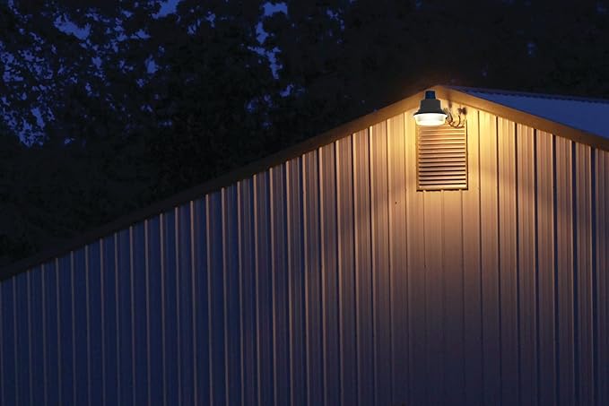 Lithonia Lighting BarnGuard LED Barn Light, Dusk to Dawn Outdoor Lighting - Image 10