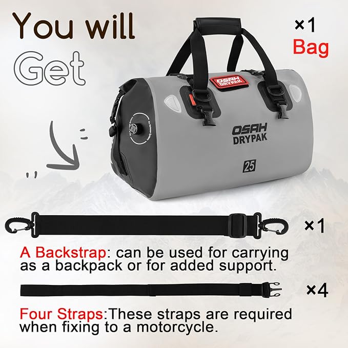 OSAH DRYPAK Waterproof Duffel Bag - Image 8