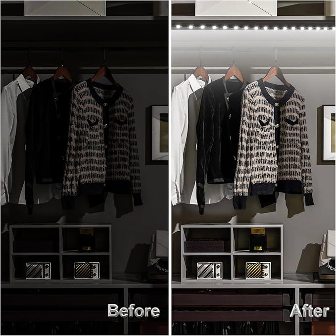 WOBANE LED Closet Light Motion Activated, Battery Powered Stick-on Anywhere - Image 7