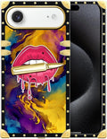 for iPhone 17 Air Case Luxury Golden Decoration by Unknown