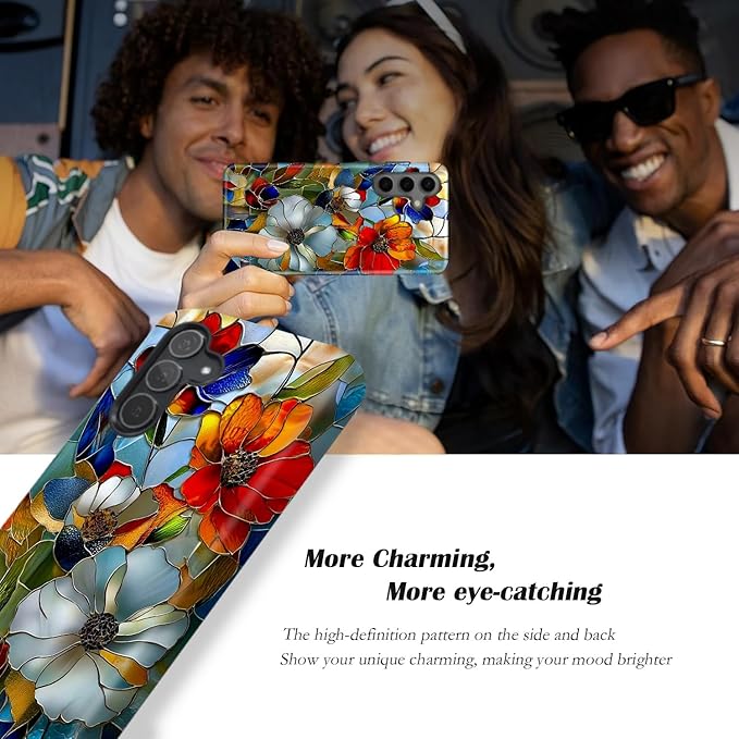 Compatible for Samsung Galaxy A37 5G Case, Dual Layer Heavy Duty 2 in 1 - Image 4