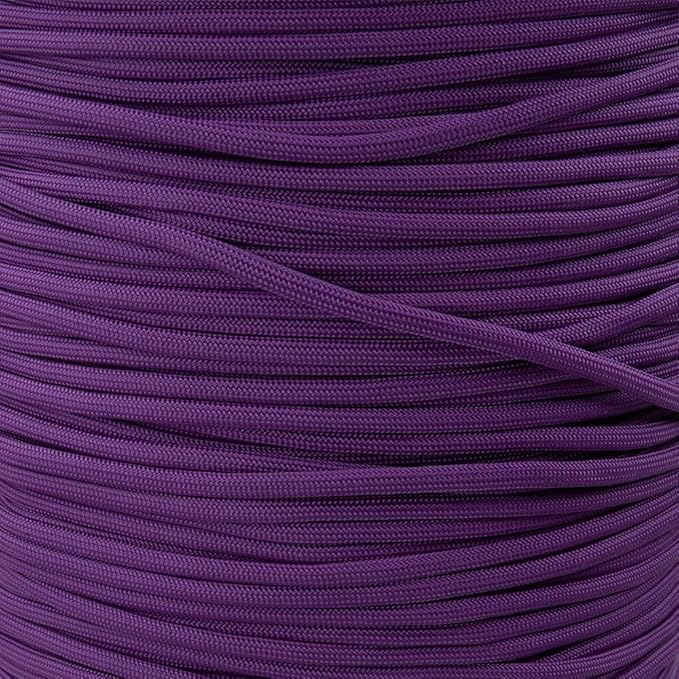 Paracord Planet Solid Color 550lb Paracord – 7 Strand Type III Nylon Cord by ParacordPlanet