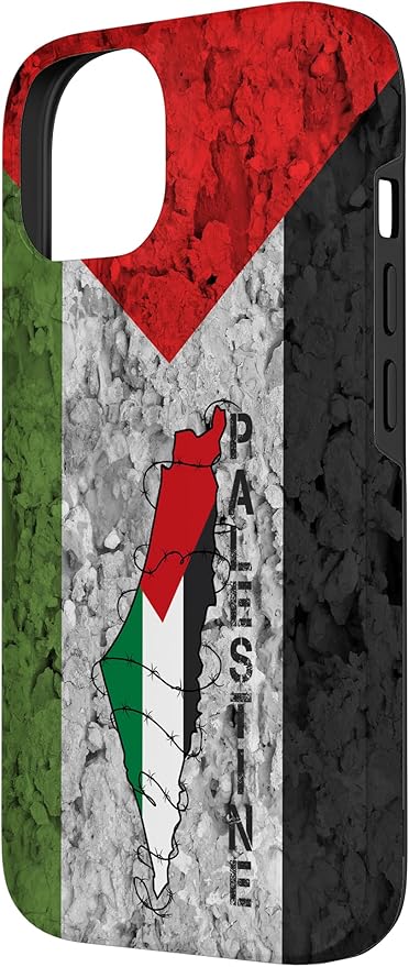 Kufiya PALESTINE Keffiyeh flag, Palestinian Map pattern Case - Image 2