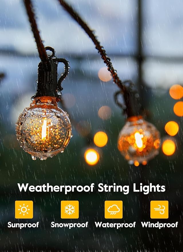 Brightown 38Ft Outdoor String Lights - Image 4
