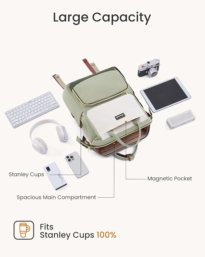 LOVEVOOK Laptop Backpack for Women - Image 7