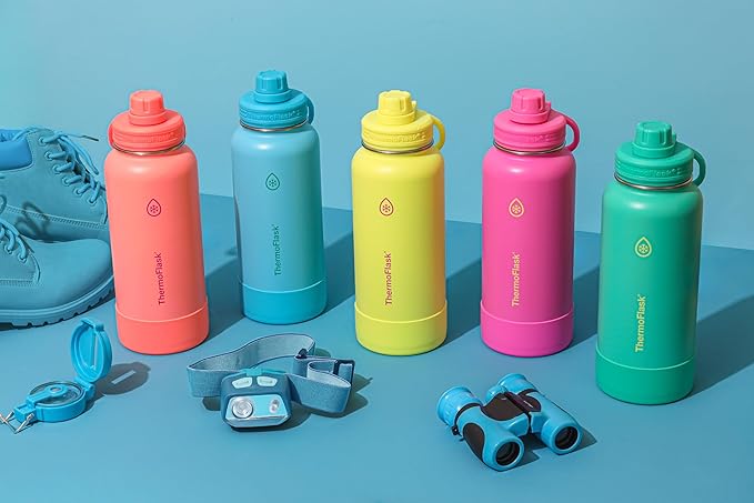 ThermoFlask 24 oz Double Wall Vacuum Insulated Stainless Steel Water Bottle - Image 5