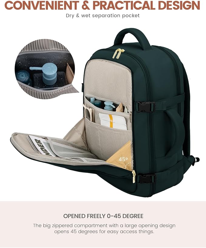 LOVEVOOK Carry On Travel Backpack - Image 9