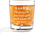 Nogrit Dad Gifts from Daughter Whiskey Glasses 10 oz, Dad Gifts by Nogrit