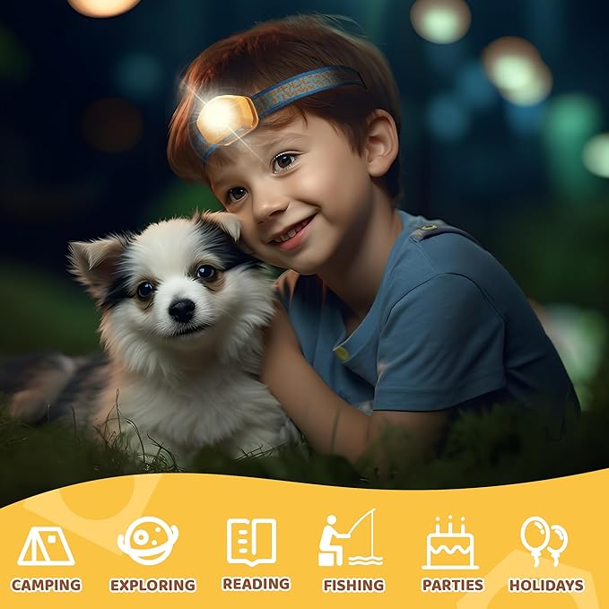 EverBrite LED Headlamp Rechargeable Kids Headlamp - Image 7
