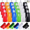 Teenyyou 24 Pack Collapsible Water Bottles Bulk 16oz Foldable Water Bottles by Teenyyou