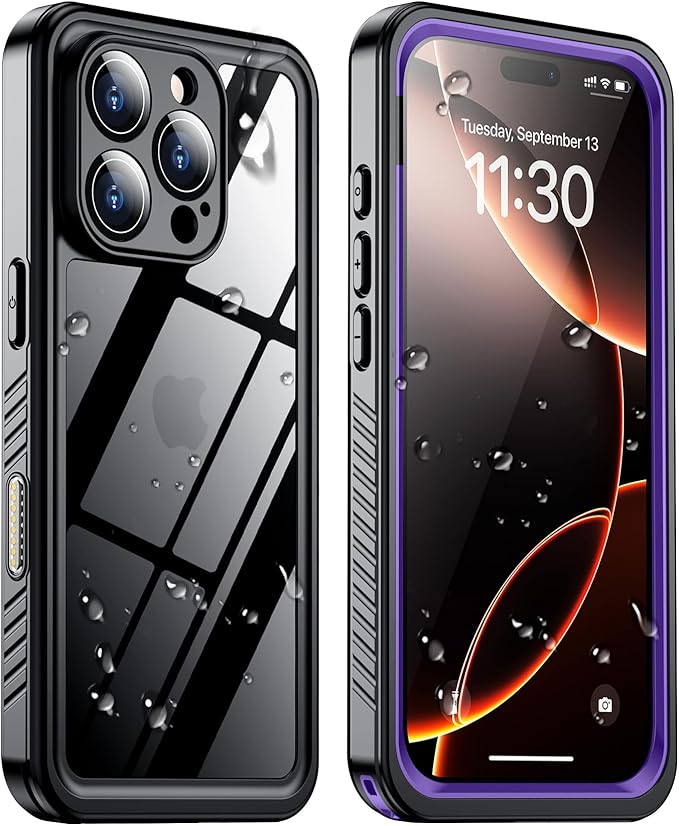 2025 New Designed for iPhone 16 Pro Max Case Waterproof, Phone Case for iPhone by Red2Fire