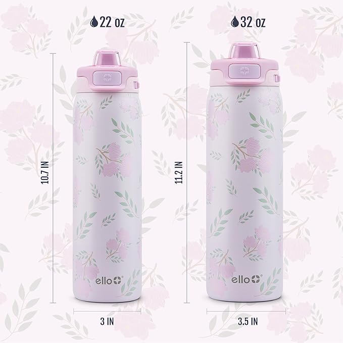 Ello Pop & Fill 32oz Stainless Steel Water Bottle - Image 7