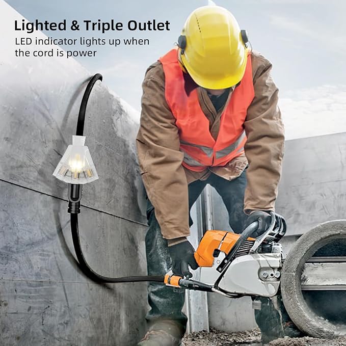 25 FT Outdoor Extension Cord - Image 8