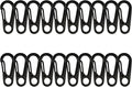 SWATOM Small Mini Carabiner Clip Tiny Spring Snap Hook Keychains Micro by SWATOM