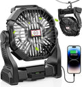DOWILLDO 30000mAh Portable Battery Powered Camping Fan - by DOWILLDO