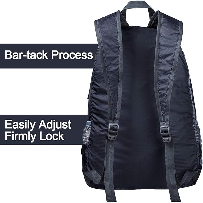 G4Free 20L Lightweight Packable Backpack Travel Hiking Daypack Foldable Backpack - Image 3