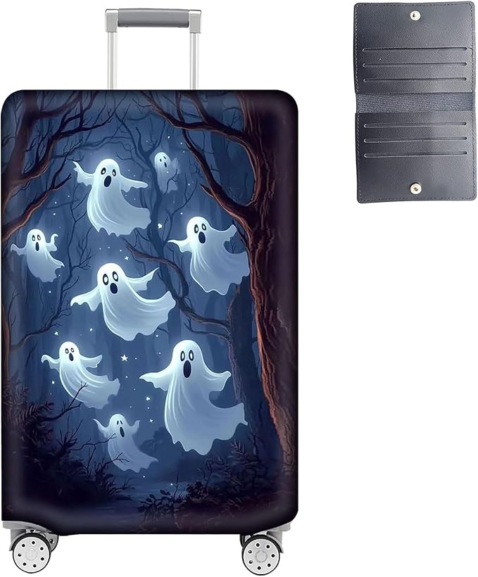 Luggage Cover Protector for 22-24 Inch Suitcases, TSA Approved Elastic Travel by Unknown