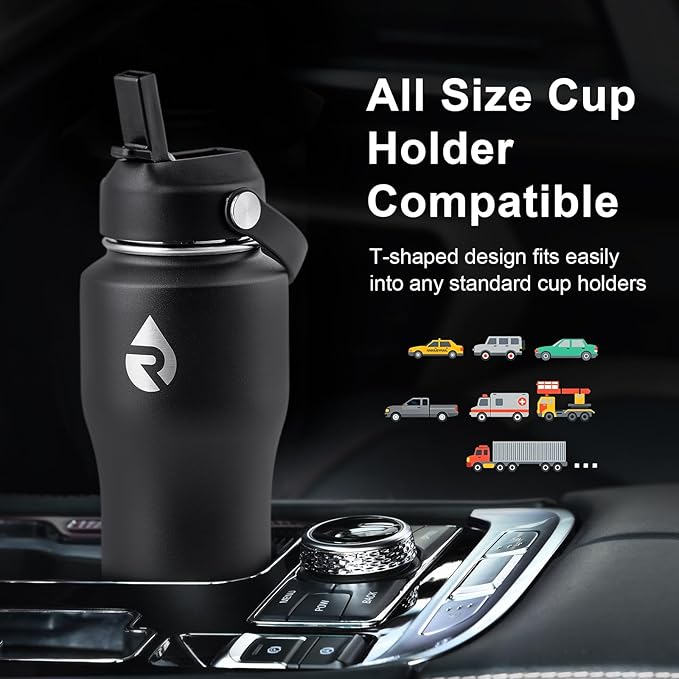RAYMYLO 18 oz Insulated Water Bottle - Image 2