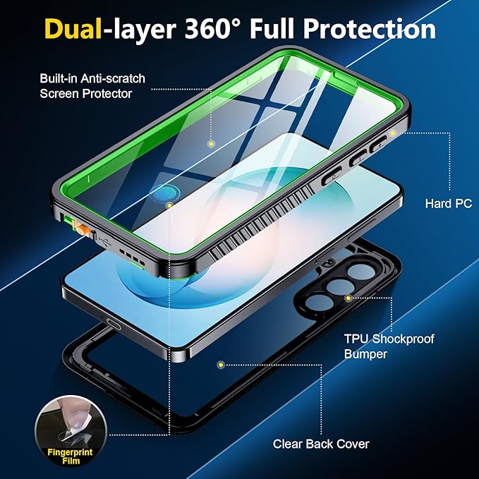 SPIDERCASE for Samsung Galaxy S26 Plus Case, Built-in Lens & Screen Protector - Image 6