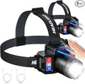 Headlamp Rechargeable 2 Pack, Motion Sensor Headlamp Super Bright LED Flashlight by AirFryerDisposablePaper